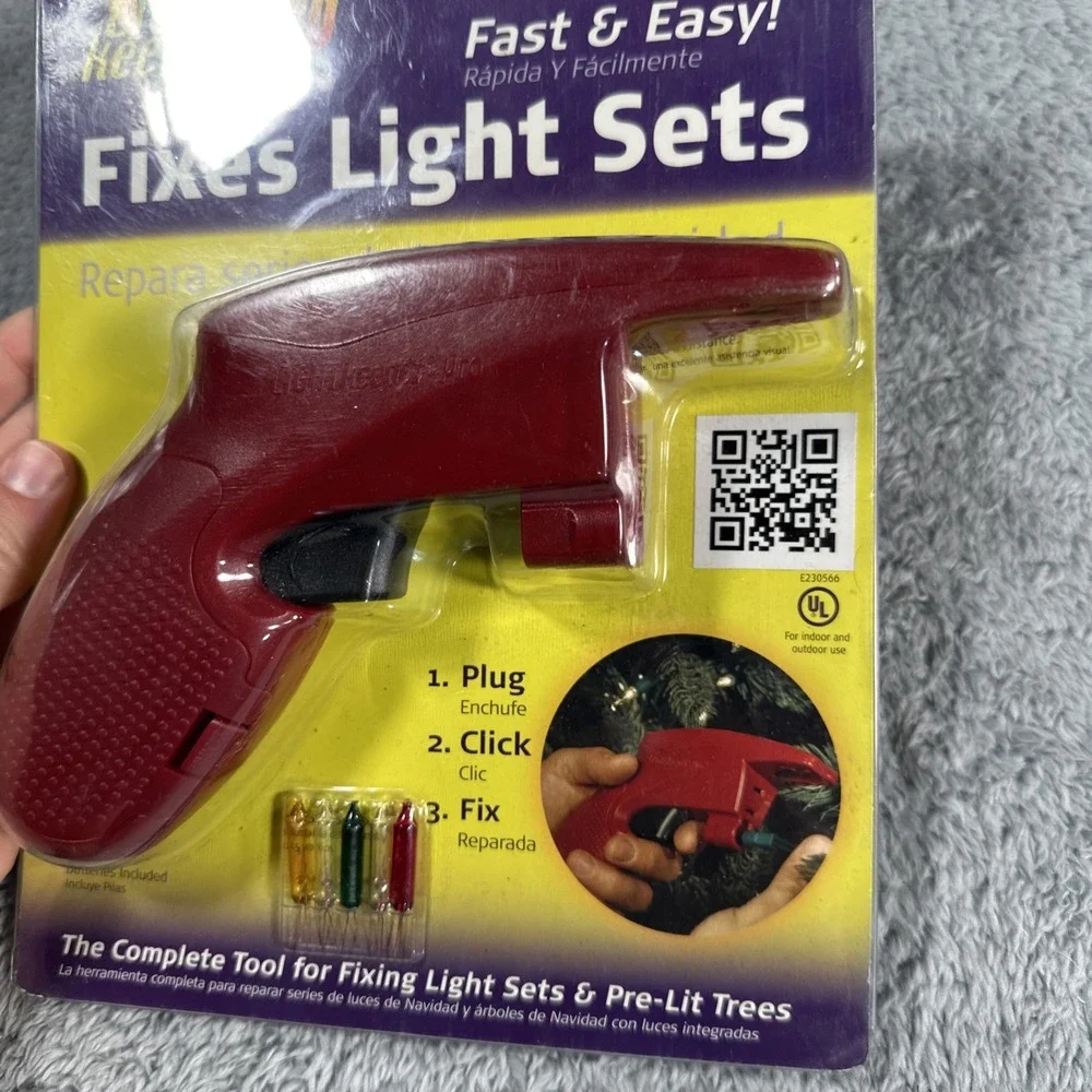 LightKeeper Pro Repair Tool for Light Sets & Pre-lit Trees BRAND NEW SEALED